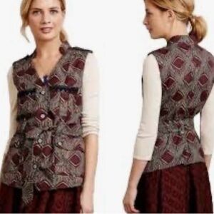 NWT Anthropologie Elevenses brand vest
